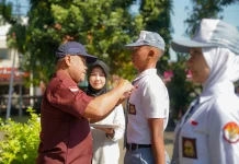 Tantingan Jadi Awal Pembentukan Karakter Calon Paskibraka Batang
