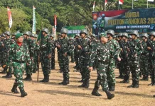 Kodam IV/Diponegoro Uji Kesiapan Prajurit Lewat Lomba Ton Tangkas di Meteseh