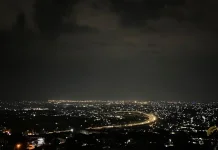 Keindahan City Light Kota Semarang pada Malam Hari
