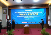 Lantik Wakil Rektor, Ketua PGRI Jateng Dorong UPGRIS Hadirkan Inovasi Berdampak