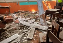 Ruang Kelas SDN Sendangmulyo 3 Tertimpa Pohon, Proses Belajar Tetap Berjalan