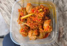 Cara Membuat Bakso Mercon dengan Sereh yang Pedas Nikmat