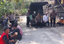 Lewat Kopi Keliling, Polsek Sumberlawang Ingatkan Bahaya Kebakaran ke Warga