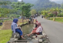 Terapi Ikan di Aliran Irigasi Jadi Favorit Pengunjung Wisata Kalikesek Kendal