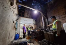 Dapur Produksi Keripik Singkong di Kebumen Terbakar, Kerugian Jutaan Rupiah