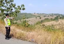 Cegah Karhutla, Polres Semarang Cek Kawasan Watu Gajah