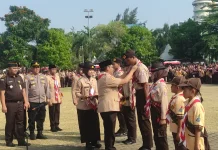 GP Kwartir Cabang Kendal Lantik 2.503 Pramuka Garuda