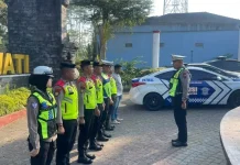 Festival Burung Berkicau Bupati Cup, Satlantas Wonosobo Amankan Lalu Lintas