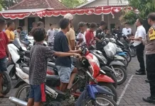 Polres Kudus Amankan 30 Motor Diduga untuk Balap Liar