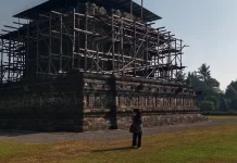 Candi Mendut Dipugar, Kunjungan Wisatawan Tutup Total Satu Tahun