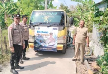 Polresta Pati Salurkan 32 Ribu Liter Air Bersih ke Tiga Desa Terdampak Kekeringan