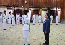 Kukuhkan 27 Anggota Paskibraka, Wali Kota Semarang Tegaskan Pentingnya Karakter