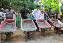 TMMD Reguler ke-129 Kodim 0708/Purworejo, Merawat Asa di Ketinggian Bukit Bruno