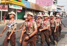 Langkah Patriotik dari Bandar, Pelajar Semarakkan HUT ke-81 RI