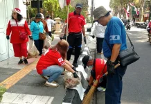 Sambut HUT Kemerdekaan RI, GPIB Beth-El Magelang dan Lintas Iman Resik-Resik Kutha
