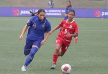 Putri Nusantara Akui Keunggulan Thailand 0-2