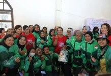 Wali Kota Agustina Gandeng Warisan Cinta Community, Bantu 100 Ojol Perempuan