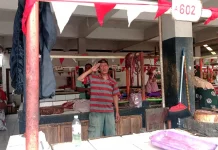Pupuk Jiwa Nasionalisme, Pedagang Pasar Rejowinangun Gelar Upacara 17-an
