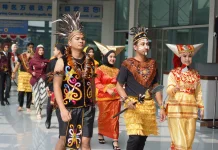 Bandara Ahmad Yani Hadirkan Parade Budaya di HUT Kemerdekaan RI