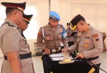 Polres Kudus Rotasi Dua Kapolsek, Kapolres Tekankan Pemetaan Kerawanan