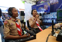 Mendadak Siaran, Pengunjung Pameran UMKM Jateng Rasakan Serunya Jadi Penyiar