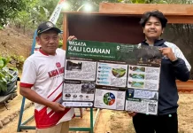 KKN Undip Kembangkan Kali Lojahan Batang Sebagai Wisata Geologi