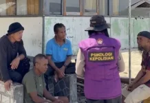 Tim Polda Jateng Temani Warga Manggarai Barat, Pulihkan Rasa Tenang