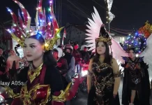 Bangga akan Budaya, Pelajar SMPN 9 Kenakan Kostum Unik