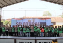 Polres Kendal Perkuat Sinergitas dengan Komunitas Ojol