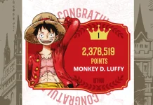 Luffy Kembali Jadi Nomor 1, Ini Hasil Polling World Top 100 One Piece 2026