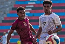 Laga Uji Coba, Persipura Kalahkan Klub Super League Java United FC