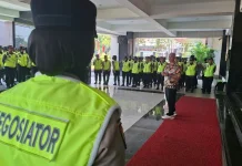 Jaga Penyampaian Pendapat Tetap Damai, Polda Jateng Terjunkan Polwan Negosiator