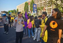 Aksi Mahasiswa di Kota Semarang Kondusif, Polri Tegaskan Jadi Kawan Demokrasi