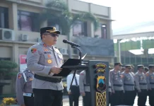 Polres Purworejo Rotasi 10 Pejabat Utama dan Kapolsek