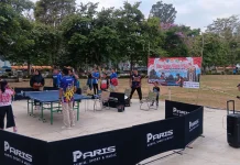 PTMSI Gelar Fun Game Tenis Meja di Alun-Alun Pancasila Salatiga