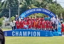Tim SSB Terang Bangsa Semarang U-13 Meraih Gelar Juara Piala Soeratin Jateng 2026