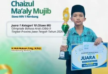 Kontingen Rembang Sabet Lima Prestasi di Olimpiade Bahasa Arab ke-9 Jateng