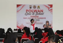 Polwan Jateng Gelar Baksos Kesehatan di Sekolah Rakyat