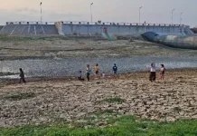 Sungai Silugonggo Mengering Akibat Kemarau Panjang, Petani di Pati Menjerit