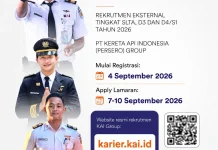 KAI Buka Rekrutmen Eksternal 2026, Lulusan SMA hingga S1 Bisa Melamar
