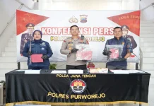 Satreskrim Polres Purworejo Tangkap 3 Pelaku Pencurian Lintas Provinsi