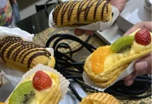 Pastry Lembut Eclair dengan Isian Creamy yang Menggoda