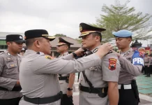 Gantikan Kompol Nana Edi, Kompol Amin Supangat Resmi Jabat Wakapolres Purworejo