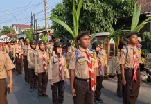 Estafet Tunas Kelapa Pekalongan, Sukirman: Pramuka Perlu Perkuat Ketahanan Pangan