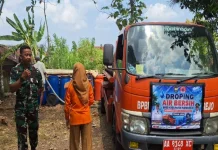 Kekeringan Meluas, BPBD Purworejo Salurkan 780 Ribu Liter Air Bersih