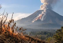 Vegetasi Merapi Mengering, Guguran Awan Panas Berpotensi Picu Kebakaran