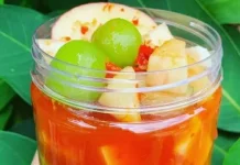 Rahasia Kuah Asinan Buah yang Pedas, Asam, Segar