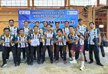 Guru PJOK Pancur Rembang Juarai Turnamen Mini Soccer Haornas 2026