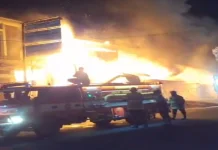 Warung Nasi Goreng di Purworejo Terbakar, 4 Bangunan Terdampak