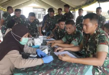 Sambut HUT ke-81 TNI, Kodim 0708/Purworejo Donorkan 178 Kantong Darah